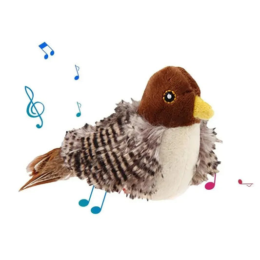 Interactive Sparrow Shaped Cat Toy