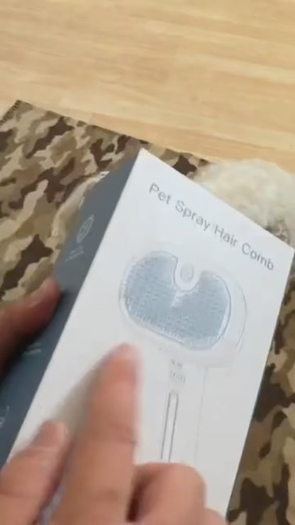 Pet Spray Hair Brushing Comb