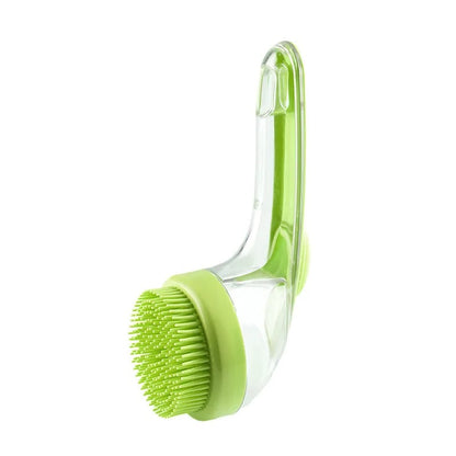 Long Handle Pet Cleaning Brush Soft Silicone