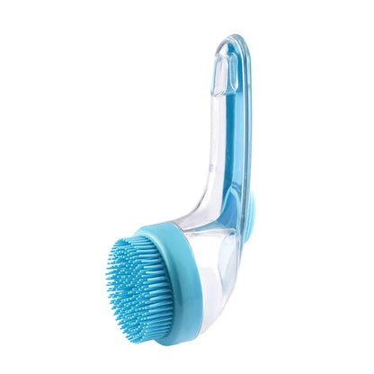 Long Handle Pet Cleaning Brush Soft Silicone